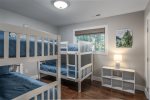Bunk Room with 2 Sets of Twin Bunk Beds